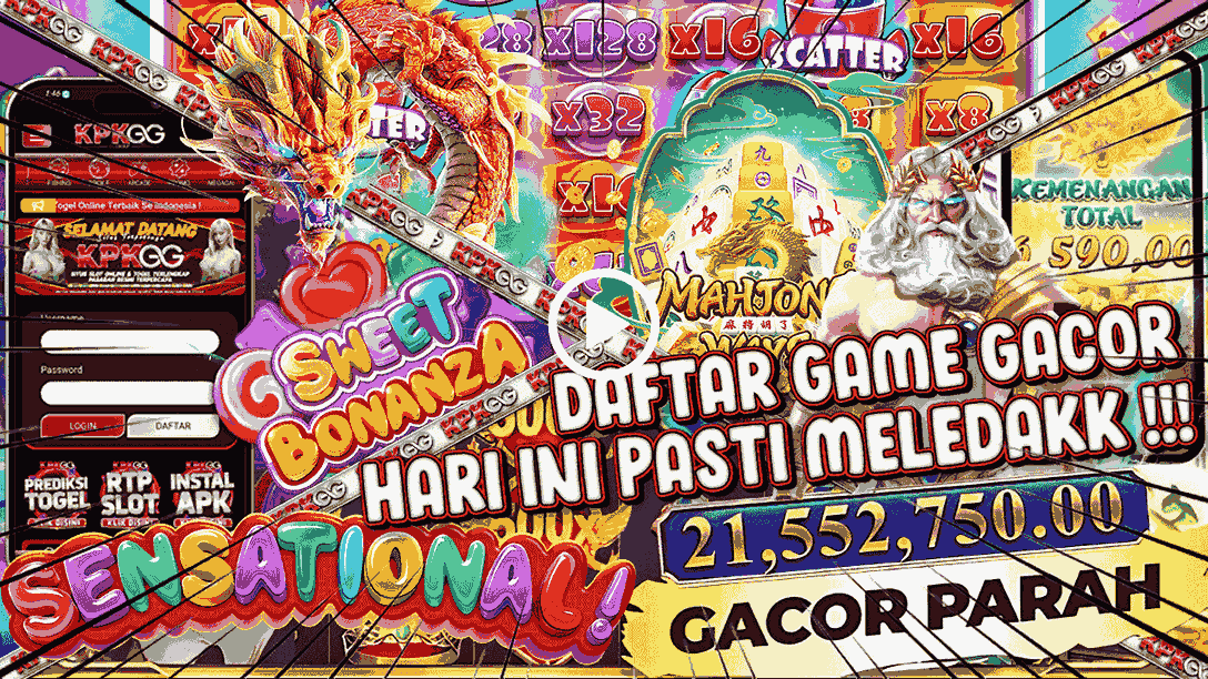 KPKGG : Rekomendasi Link Slot777 Gacor Resmi Dengan RTP Live Slot Online Tertinggi Pasti Maxwin