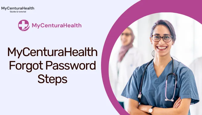 MyCenturaHealth Forgot Password Steps